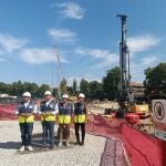 La estación de Comillas de L11 avanza con el 95% de pantallas instaladas y el próximo arranque de extracción de tierras