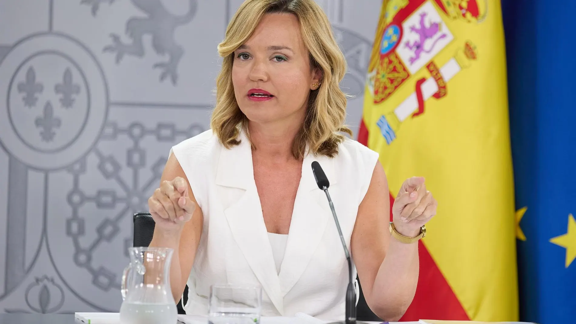 JJ.PP/París.- La ministra Pilar Alegría manda un mensaje de "apoyo y cariño" a los 150 deportistas que estarán en París