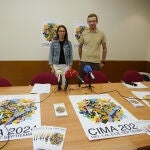 La concejala de Juventud de Ponferrada, Eva González, durante la presentación de Ciudad Mágica Cima 2024