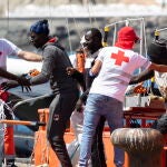 Llegada migrantes a Gran Canaria
