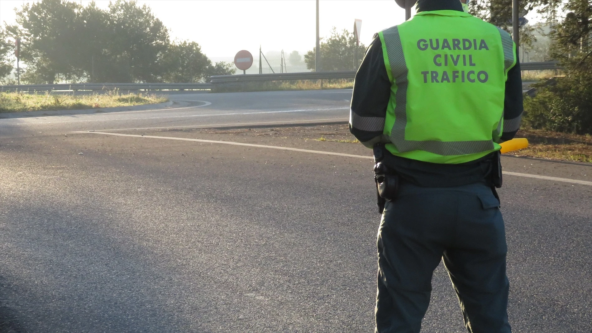 Un agente de la Guardia Civil de Tráfico.