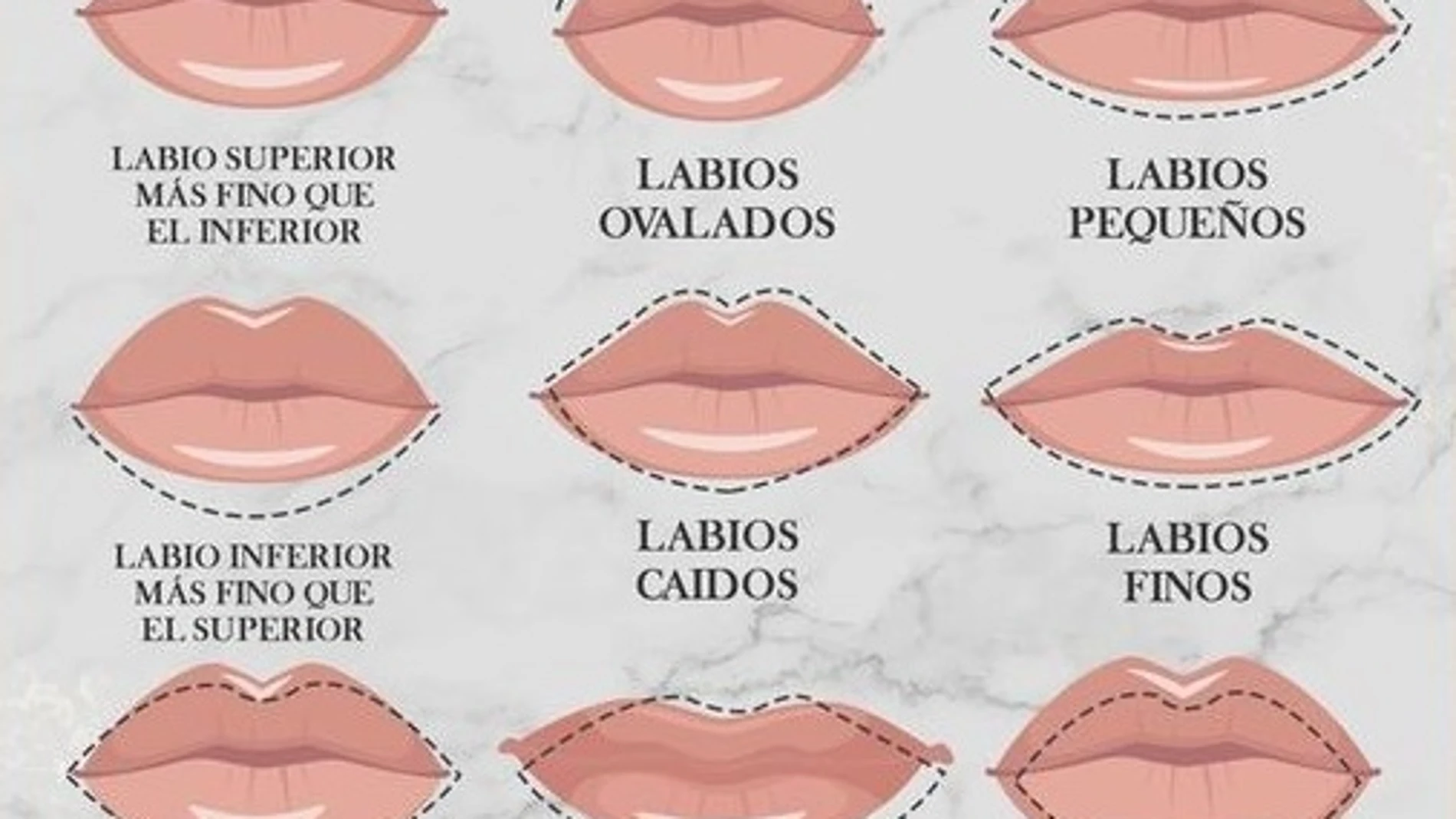Tipos de labios test personalidad