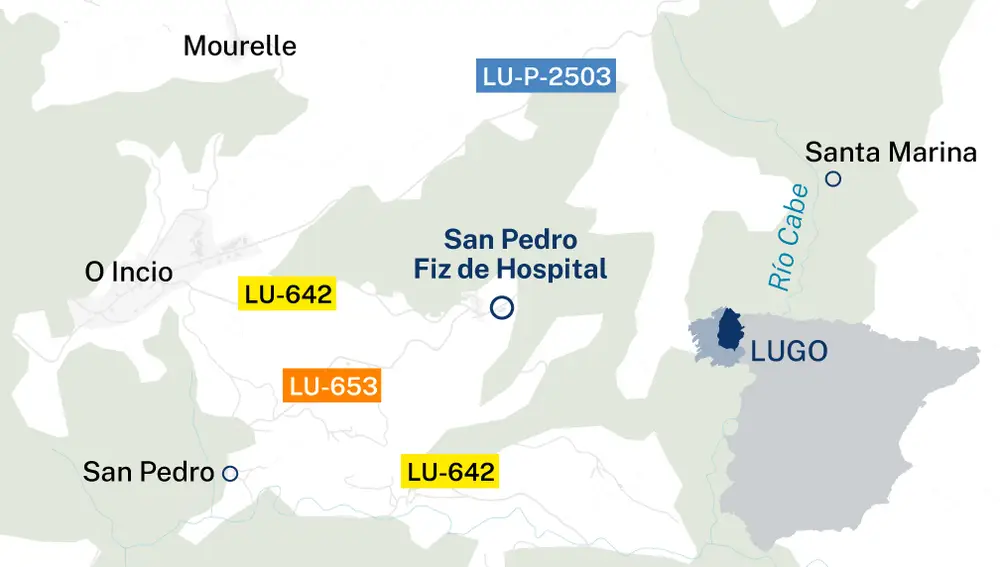 Localizador de San Pedro Fiz
