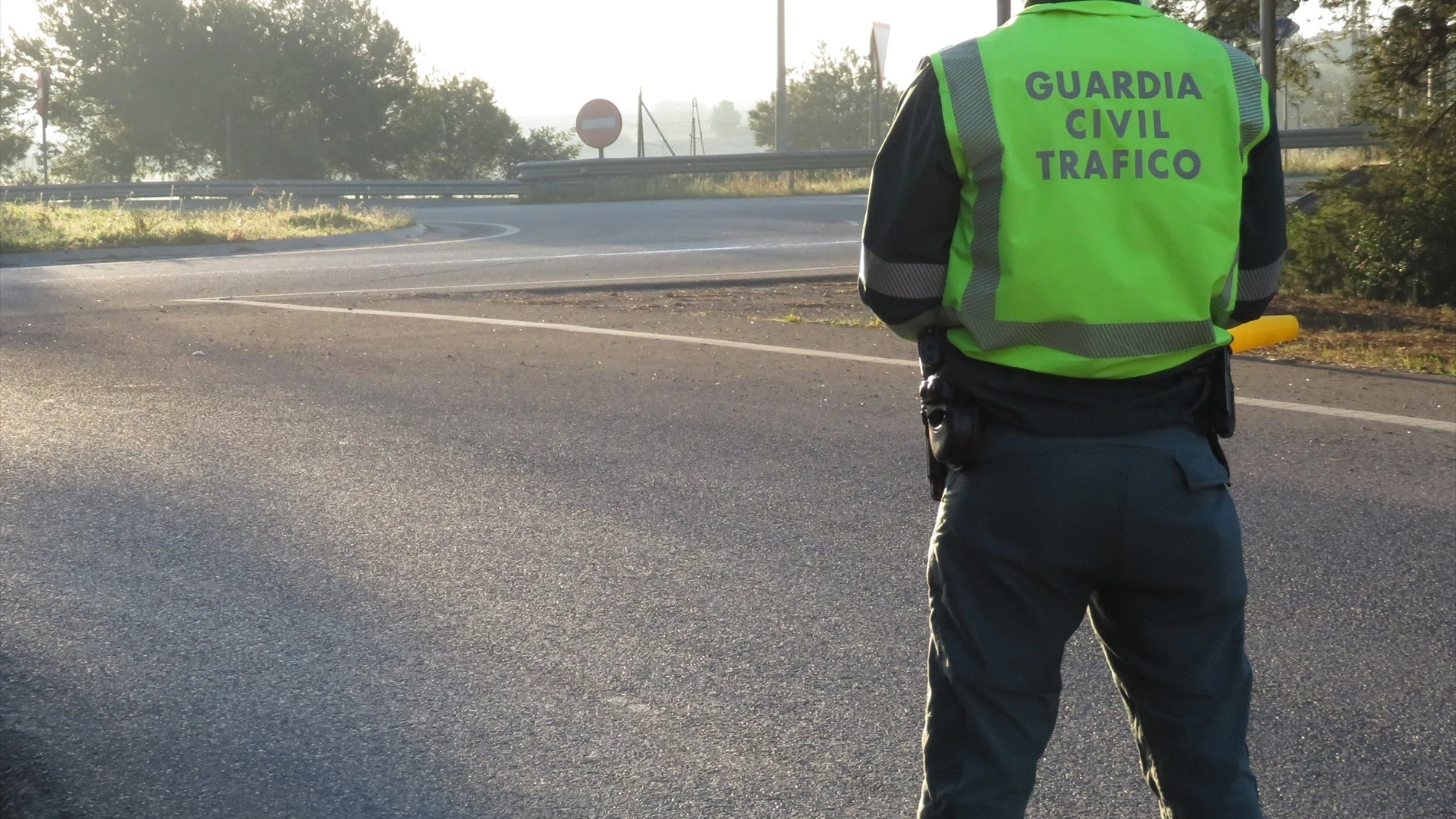 Un agente de la Guardia Civil de Tráfico.