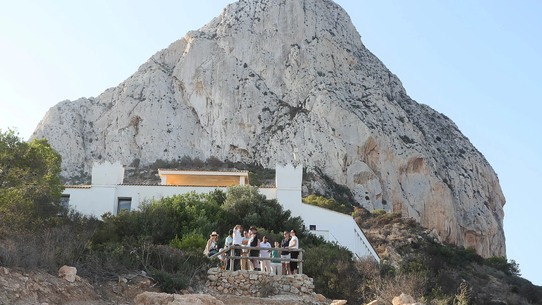 El yacimiento medieval Pobla d'Ifac se encuentra en una de las laderas del Peñón de Ifach, en Calpe, Alicante