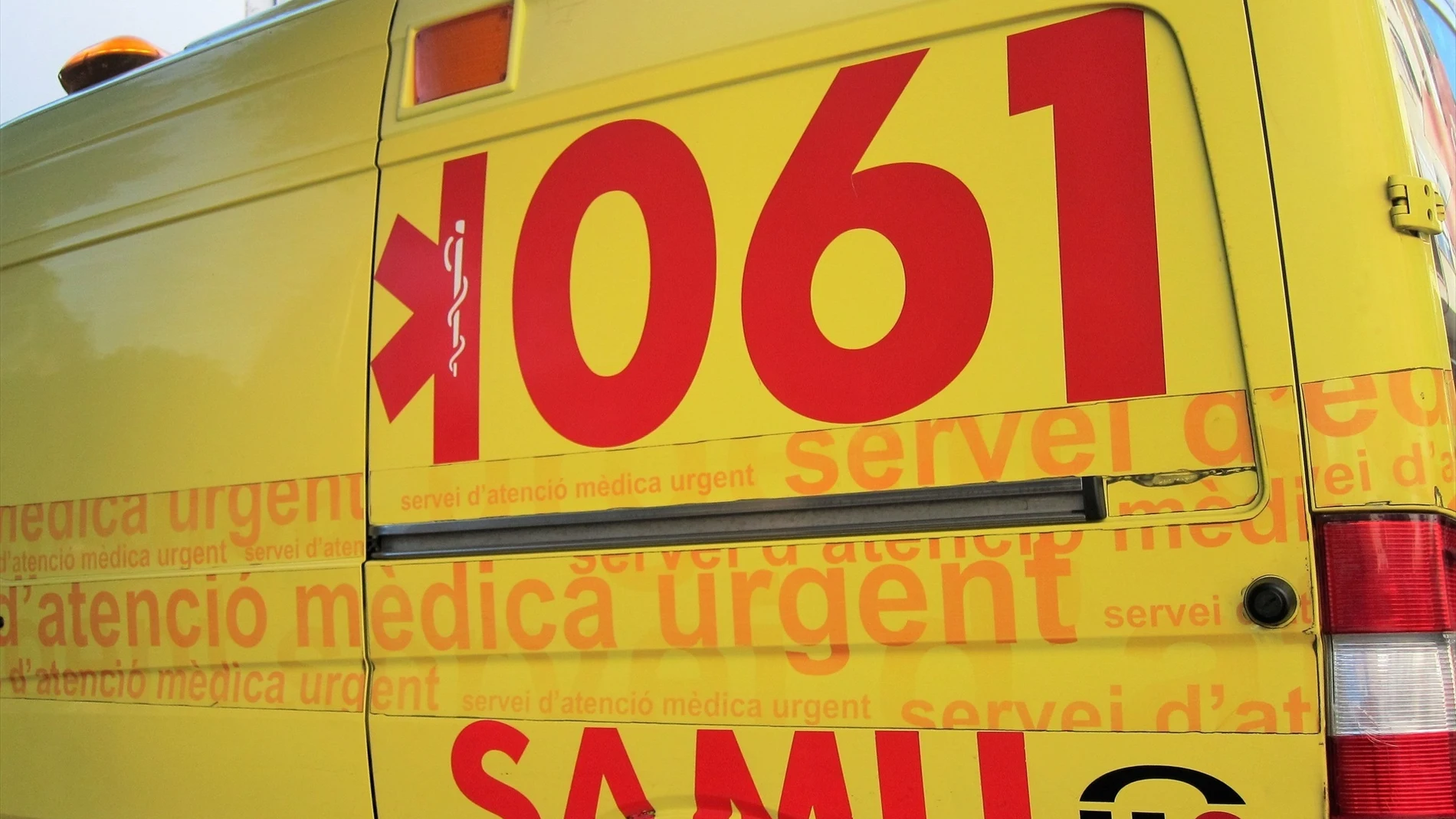 Una ambulancia del SAMU 061