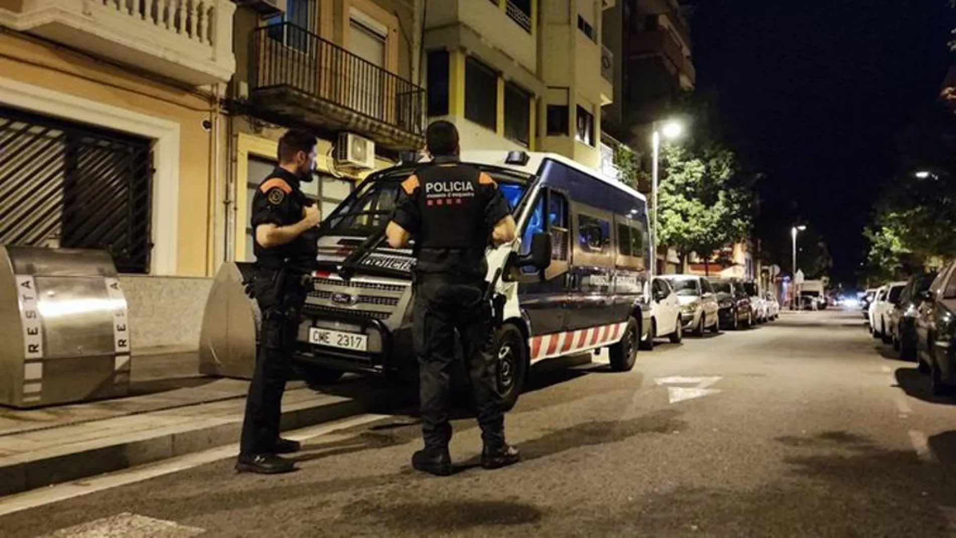 Patrulla de los Mossos d'Esquadra