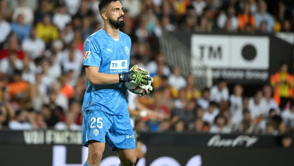 Giorgio Mamardashvili, nuevo jugador del Liverpool FC.