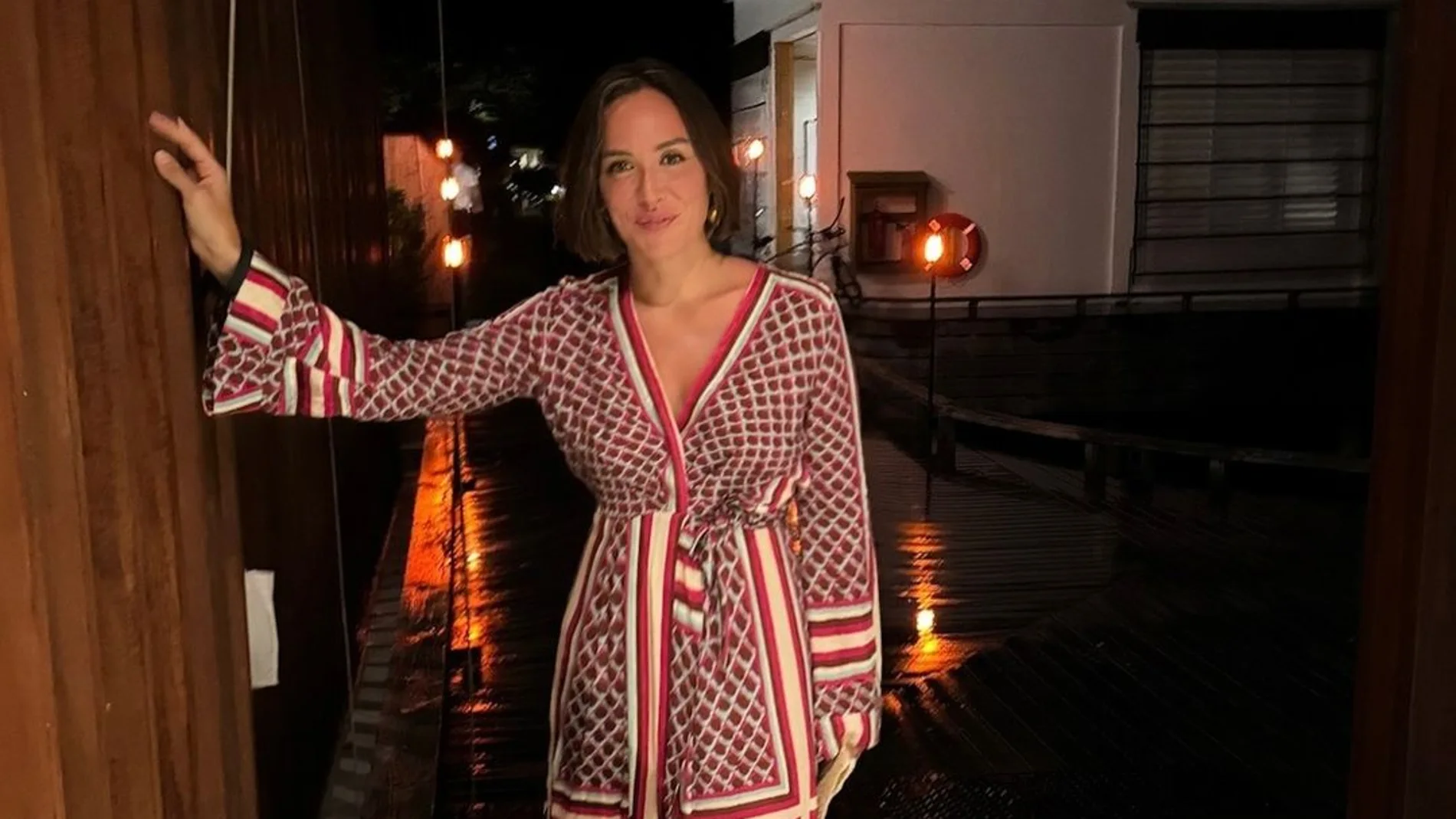 Tamara Falcó en Maldivas.