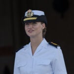 La Princesa Leonor ingresa en la Escuela Naval de Marín (Pontevedra)