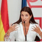 Rueda de prensa de la consellera de Hacienda y portavoz del Consell, Ruth Merino