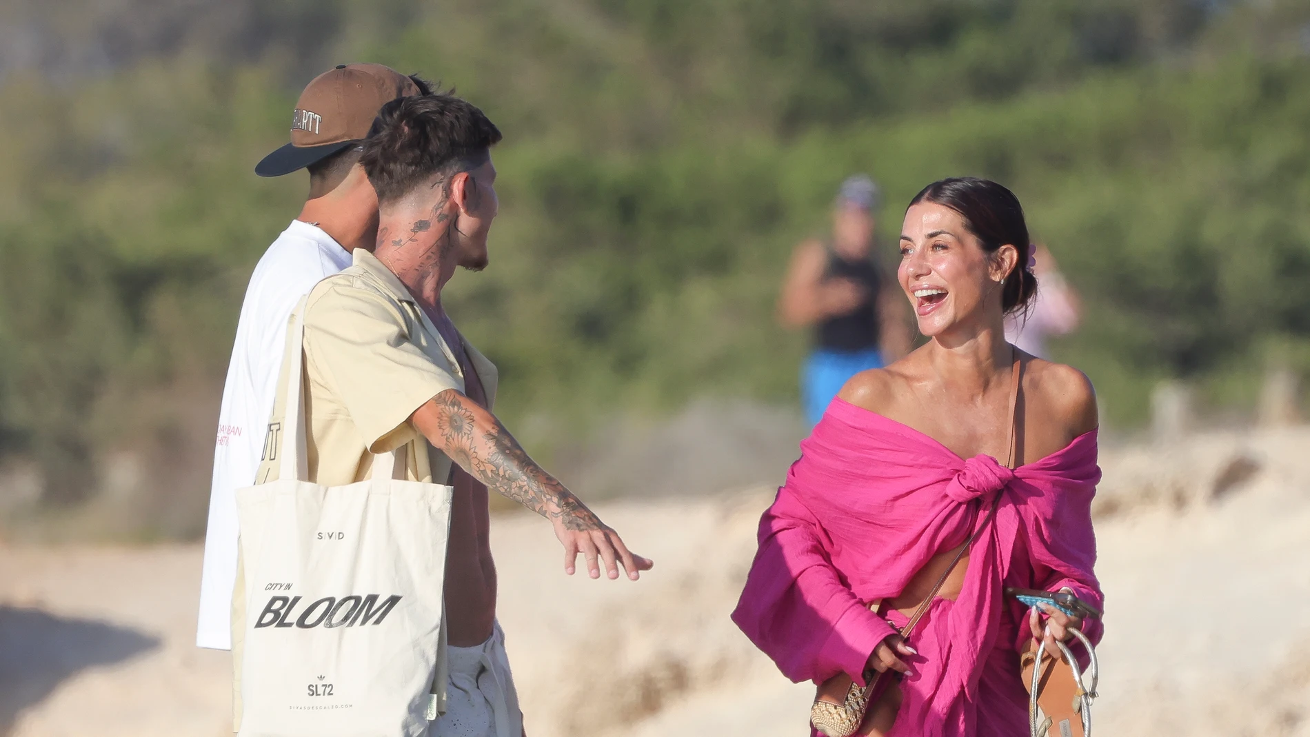 Elena Tablada en Ibiza.