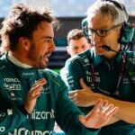 Mike Krack junto a Fernando Alonso