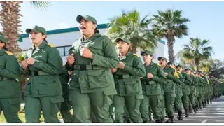 Reclutas marroquíes Reclutas marroquíes