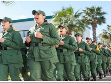 Reclutas marroqu&iacute;es