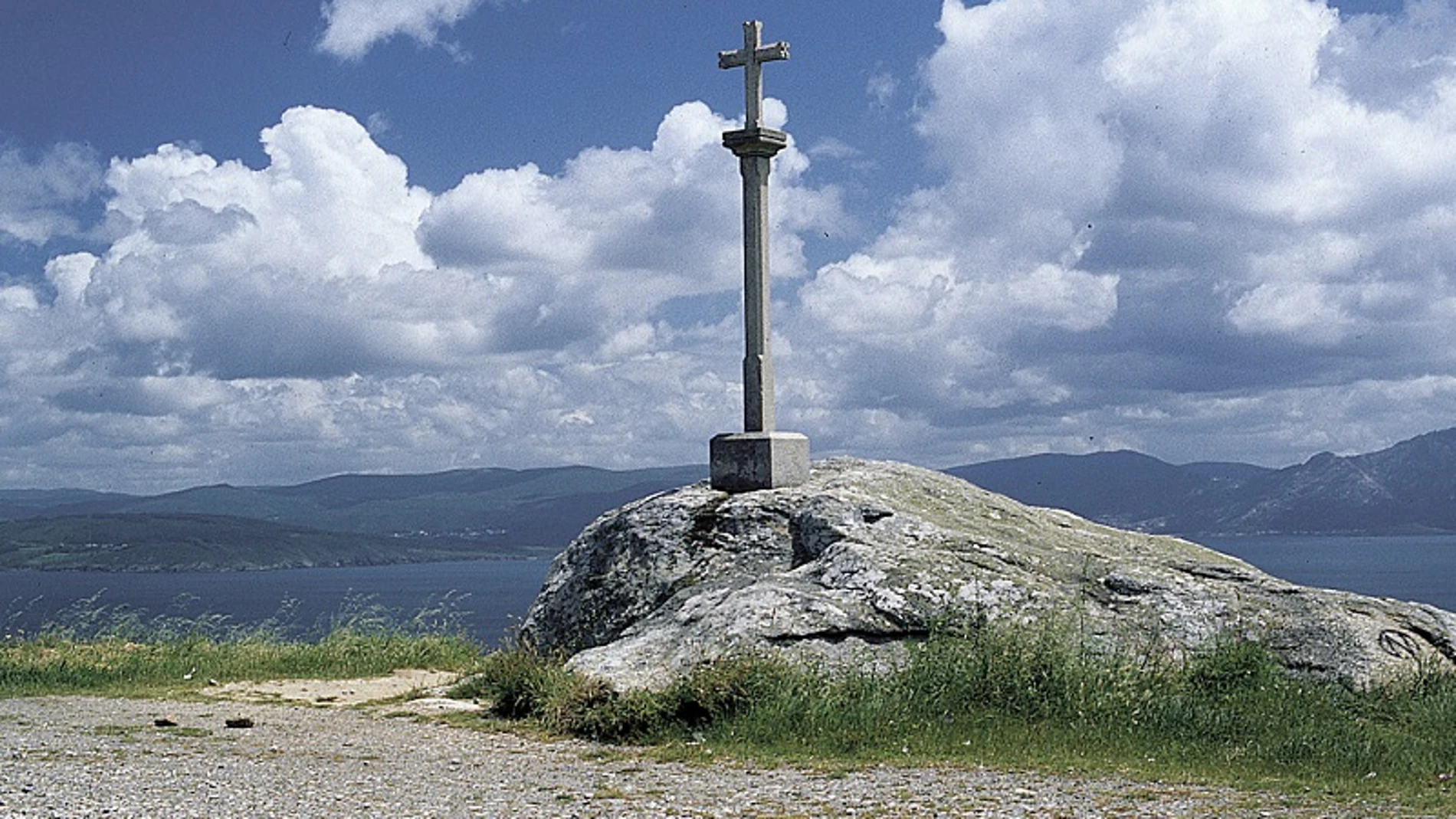 Cruceiro en Fisterra (A Coruña).