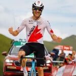 AV.- Ciclismo/Vuelta.- El canadiense Michael Woods gana en los Ancares y Roglic se acerca al liderato