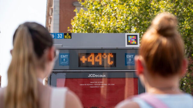 Calor en Madrid.