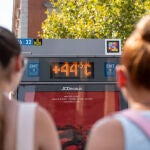 Calor en Madrid.