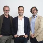 Álvaro Díaz, Álex Martínez y Jorge de la Vega.