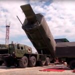 Imagen que muestra el misil hipersónico ruso Avangard, un arma "en la nueva era nuclear"