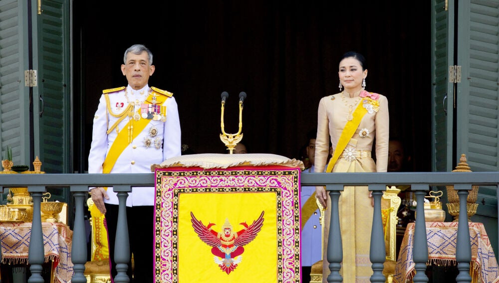 Suthida y Rama X, los reyes de Tailandia, en una imagen de archivo