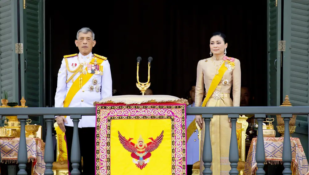 Suthida y Rama X, los reyes de Tailandia, en una imagen de archivo