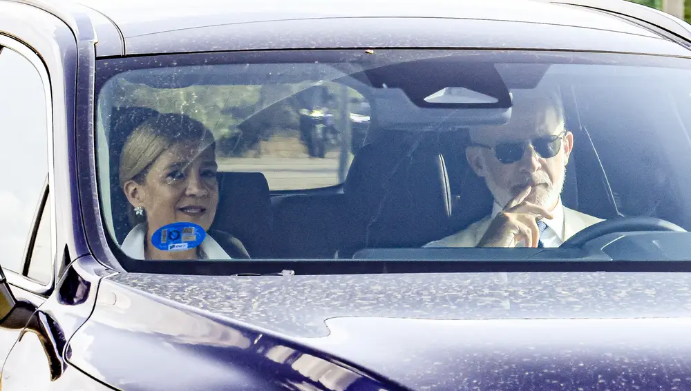 La infanta Cristina y el Rey Felipe VI