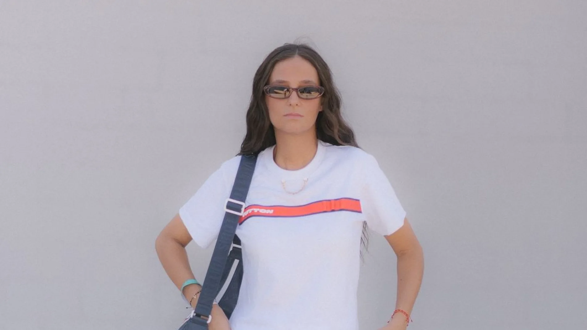 Victoria Federica en la Louis Vuitton America's Cup en Barcelona.