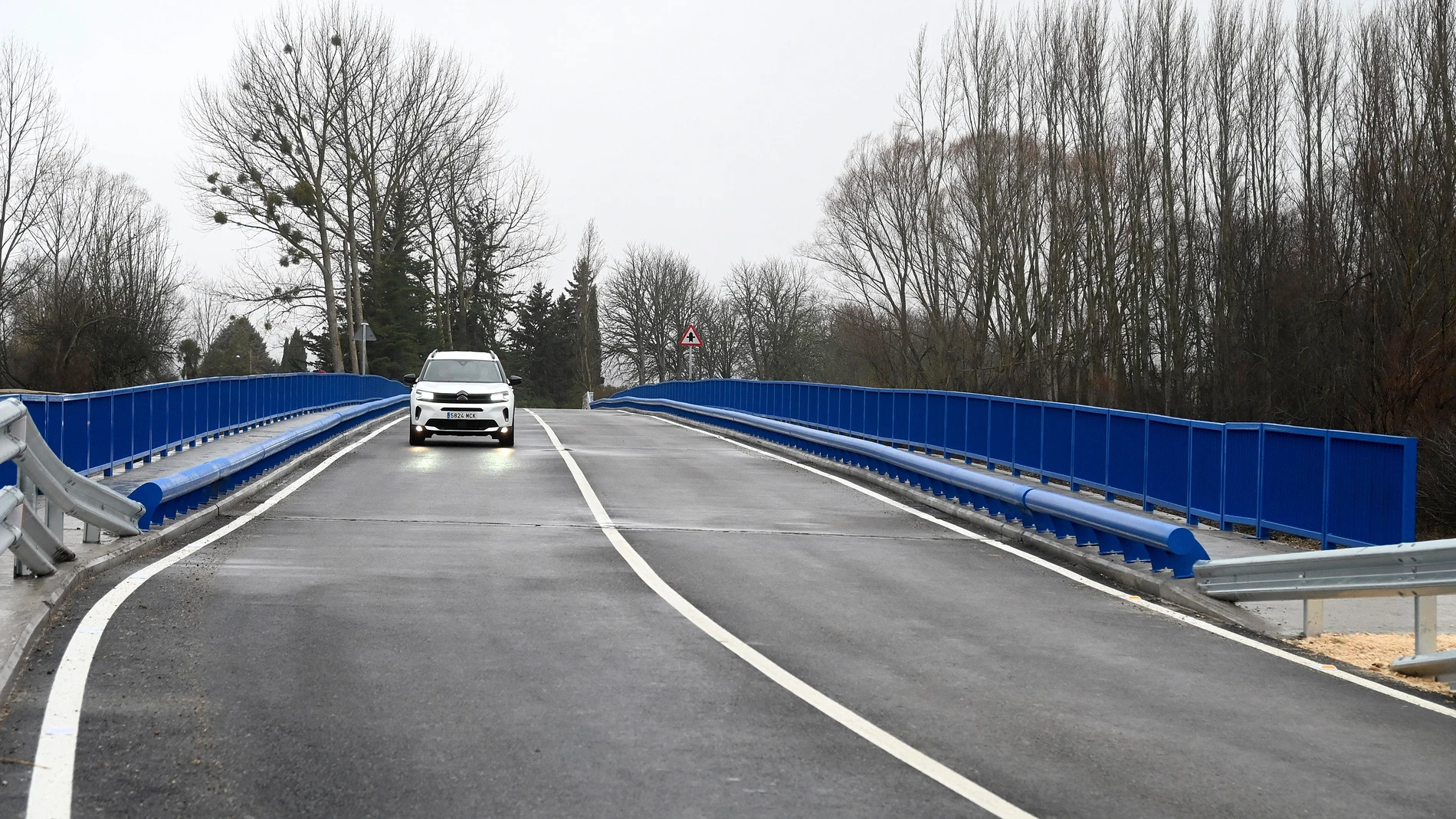 Carretera N-234 en la provincia de Burgos
