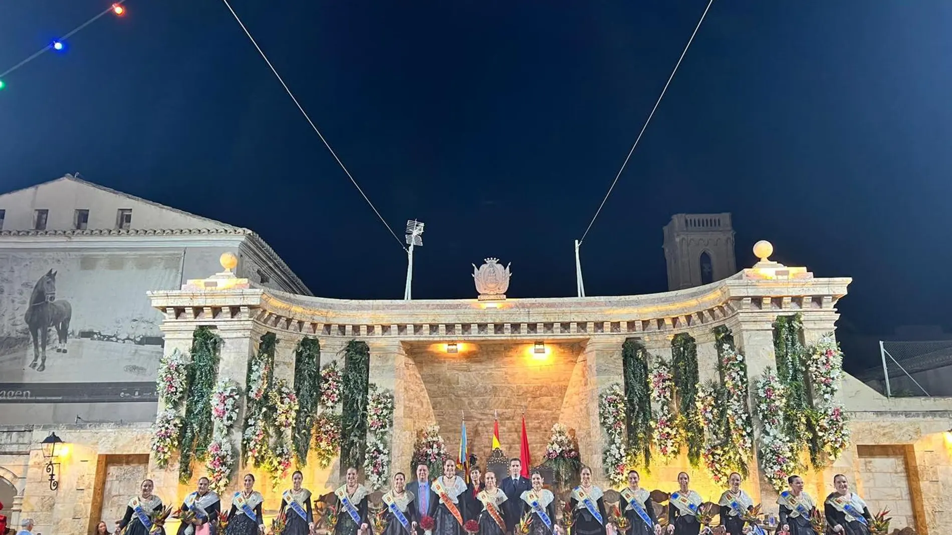 El Jardín Botánico Pau fue el escenario de la proclamación de la Reina de Fiestas 2024