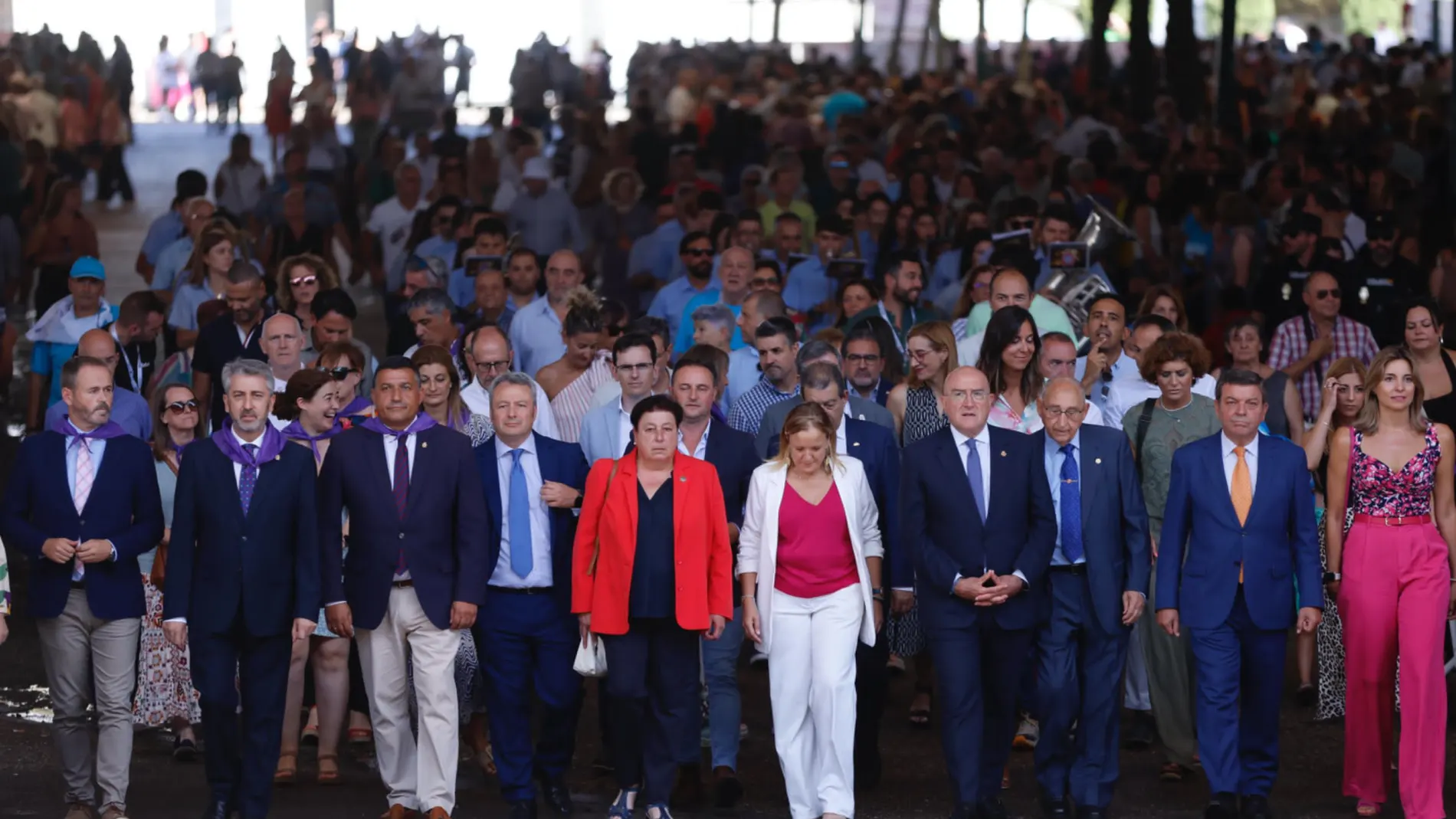Inauguración de la Feria de Folklore y Gastronomía de Valladolid