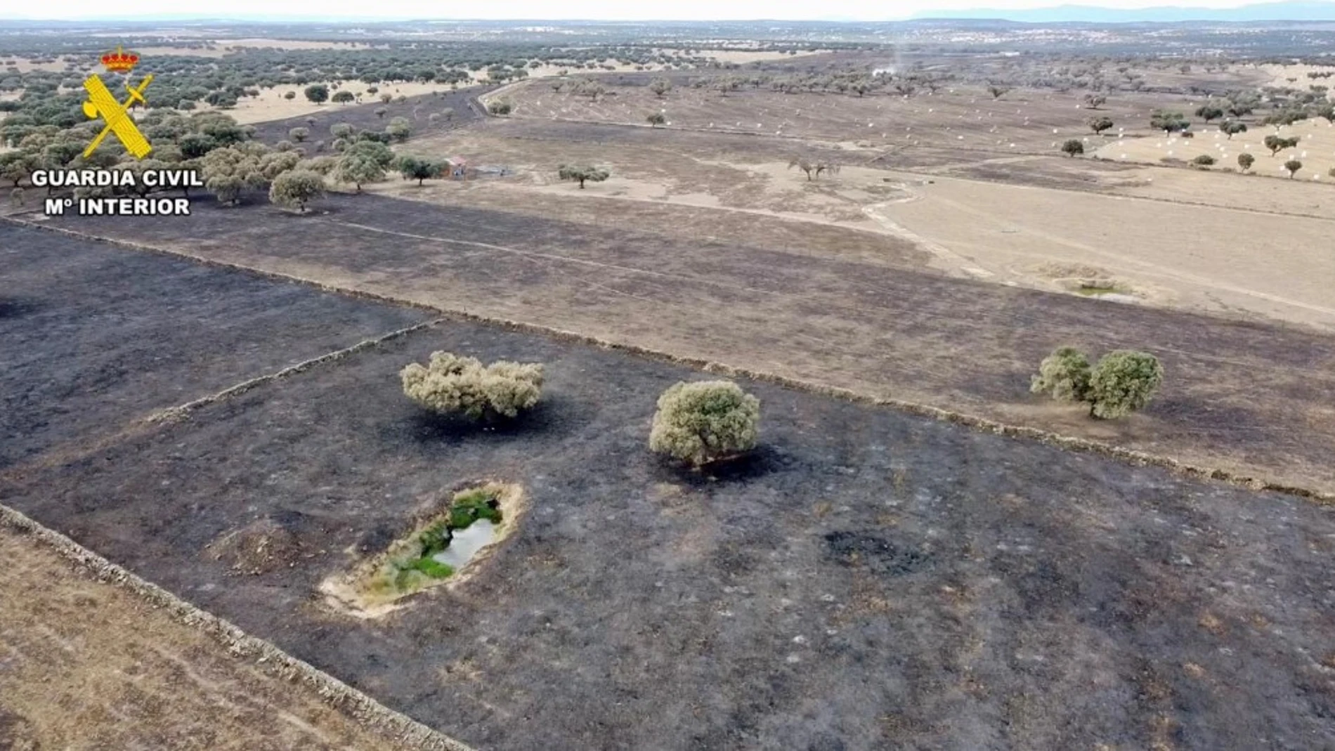 Lugar del incendio