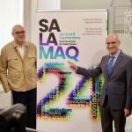 Javier Iglesias durante la presentación de la Feria Salamaq