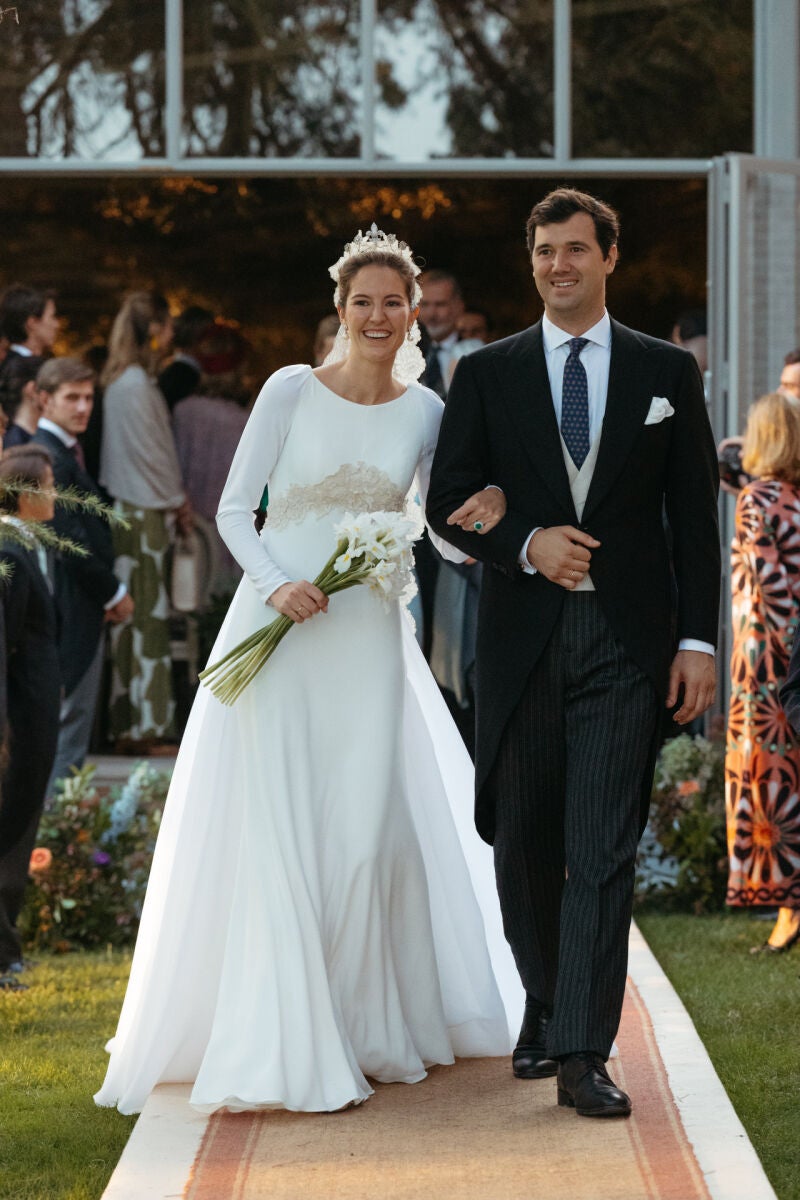 Victoria López-Quesada y Enrique Moreno de la Cova.