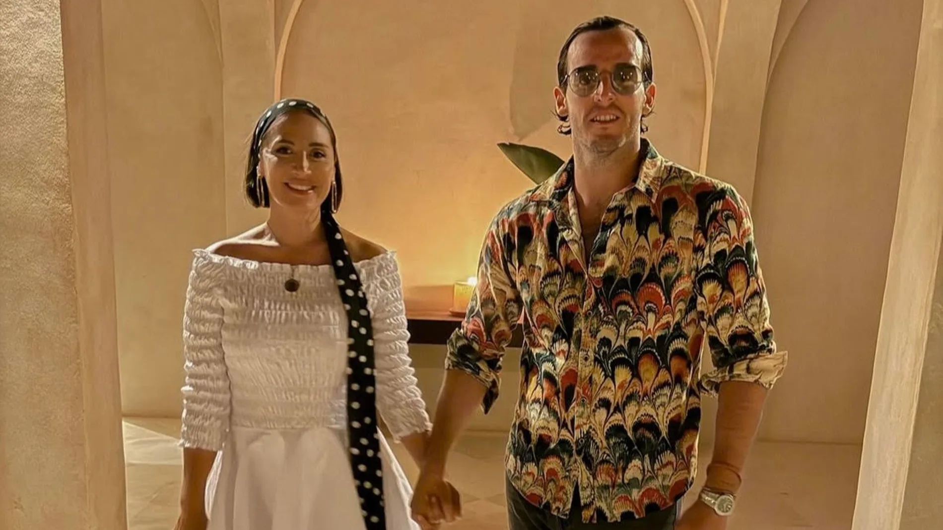 Tamara Falcó e Íñigo Onieva con un peculiar estilo.