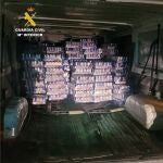 El cargamento de bebidas energéticas