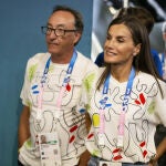 La Reina Letizia en París. 