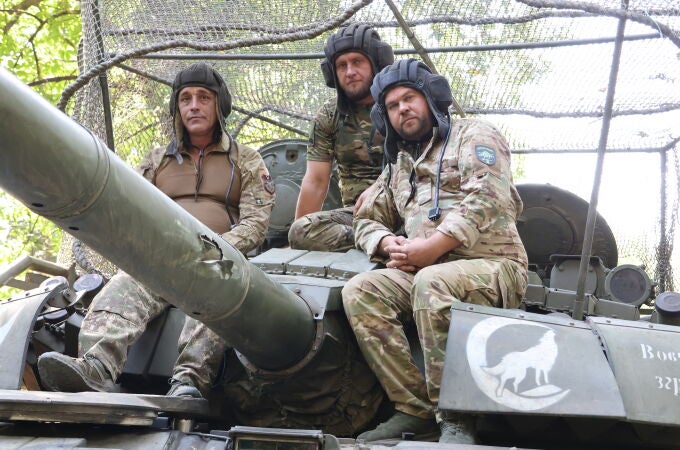 Soldados ucranianos en la batalla de Pokrovsk