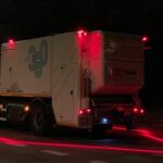 Este es el proyecto piloto de iluminación en los vehículos de limpieza de Madrid