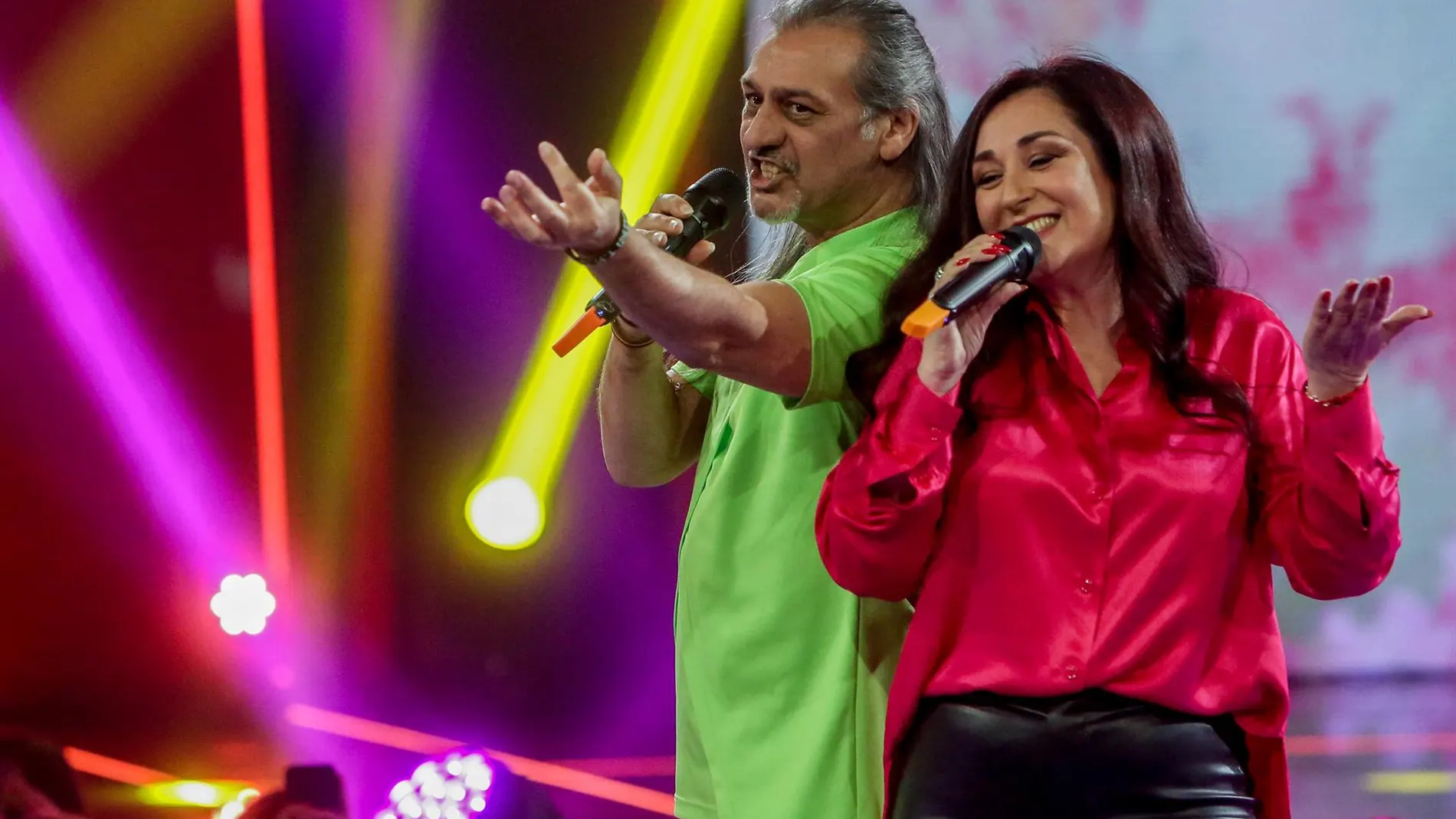 Una actuación de Camela