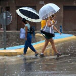 Se mantiene la amenaza de chubascos y tormentas para el resto de la semana en varias zonas de Espsña