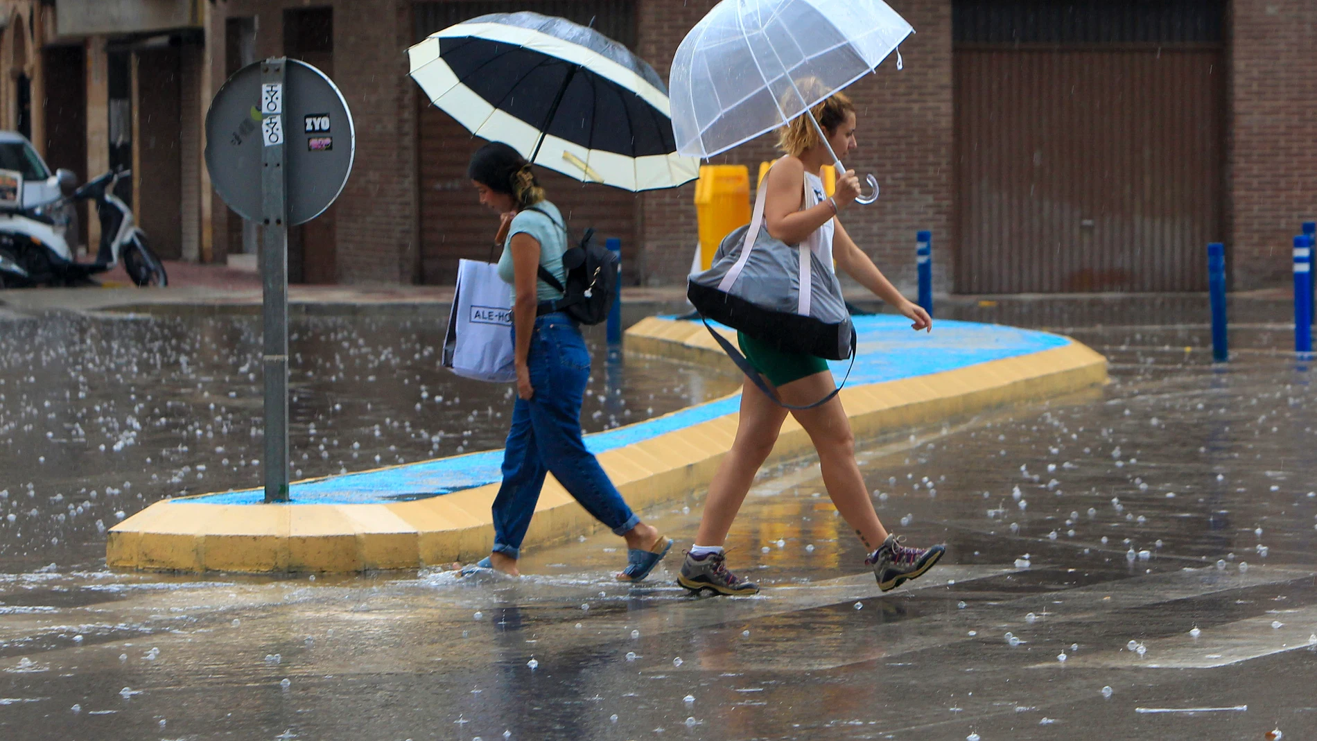 Se mantiene la amenaza de chubascos y tormentas para el resto de la semana en varias zonas de Espsña