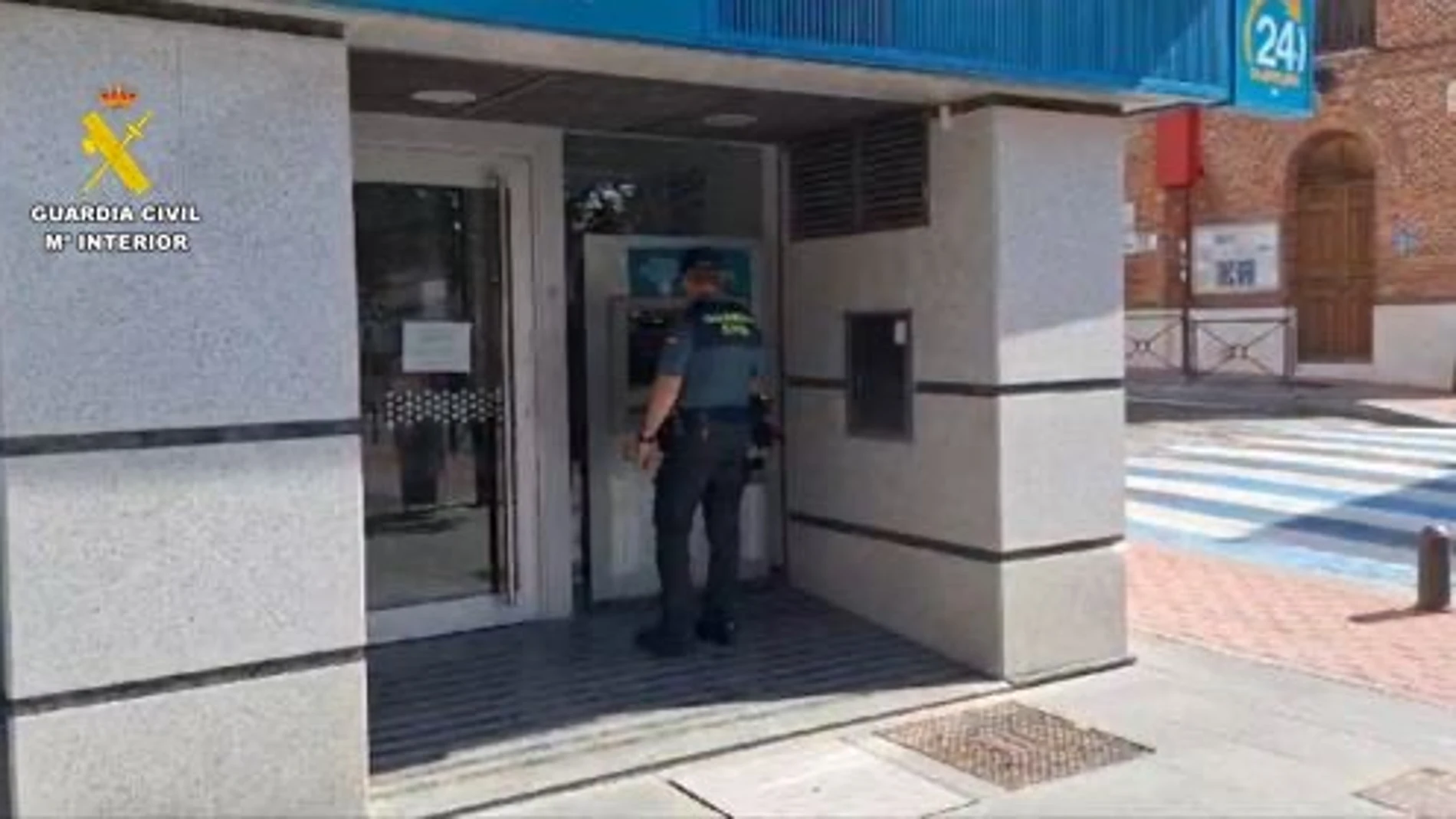 Cajero de Boecillo en el que la víctima saco el dinero