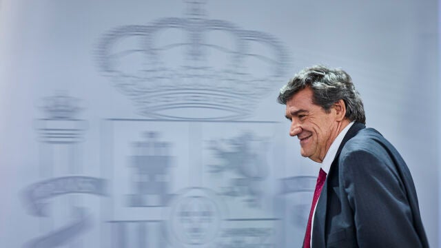 Rueda de prensa posterior a la celebración del Consejo de Ministros en el Palacio de la Moncloa. Comparecen, Félix Bolaños, El ministro de la Presidencia, Justicia y Relaciones con las Cortes, Pilar Alegría, Ministra Portavoz y José Luis Escrivá, Ministro para la Transformación Digital y de la Función Pública. © Alberto R. Roldán / Diario La Razón. 12 03 2024