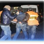 Un momento de las detenciones