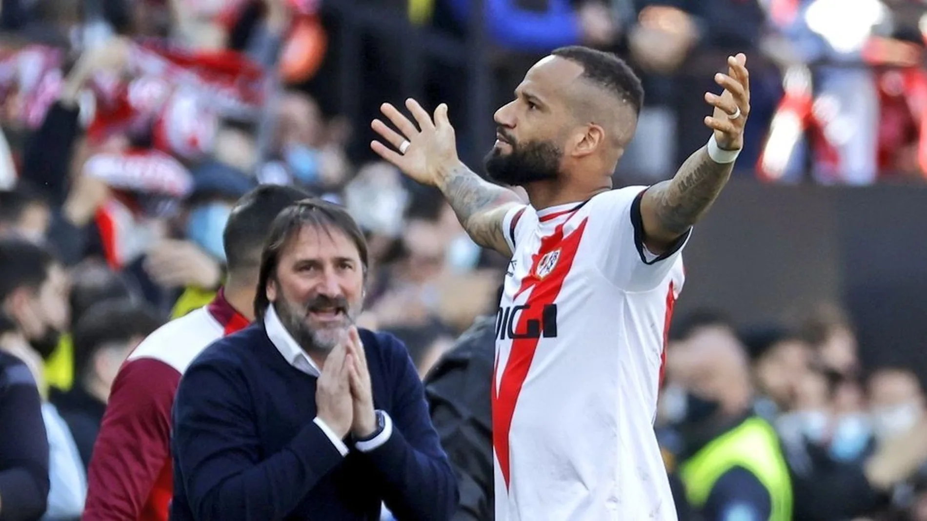 Bebé con el Rayo Vallecano