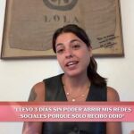 Lola Mencía se defiende en "Socialité" del acaso recibido en redes tras su desliz
