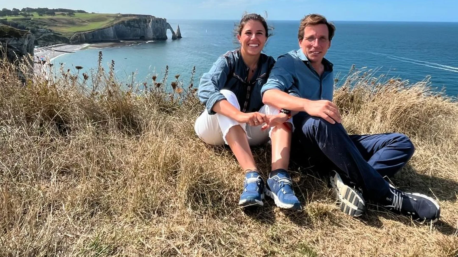 Teresa Urquijo y Almeida de vacaciones.