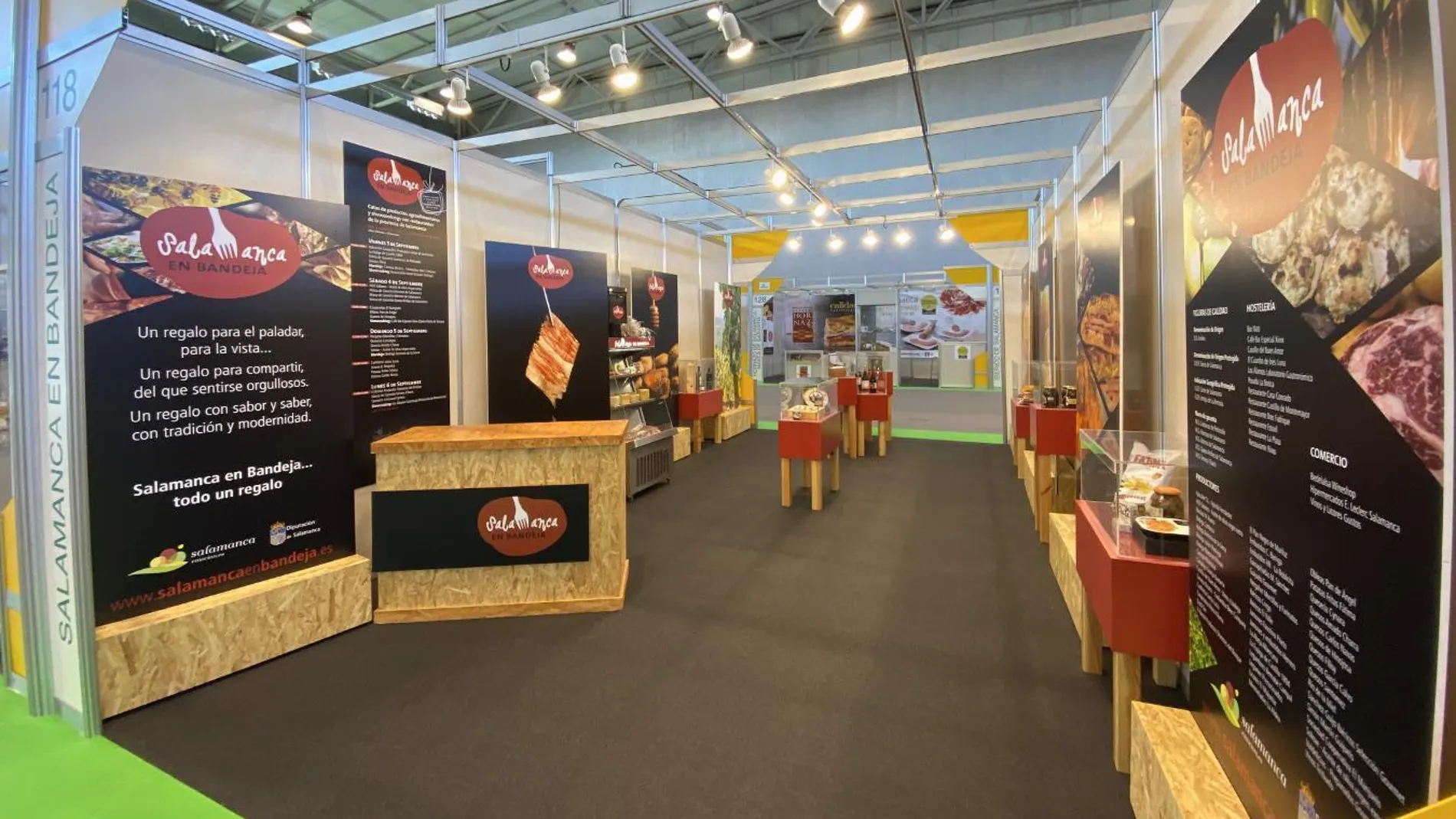 Los productos de "Salamanca en Bandeja" estarán presentes en Salamaq